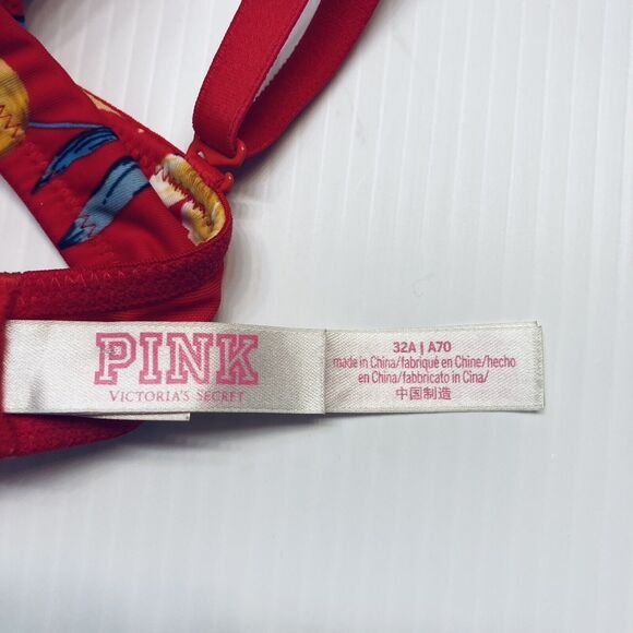 Alex Lee Aillon X Victoria's‎ Secret PINK Wear Everywhere Super Push-Up Bra 32A - Picture 10 of 11
